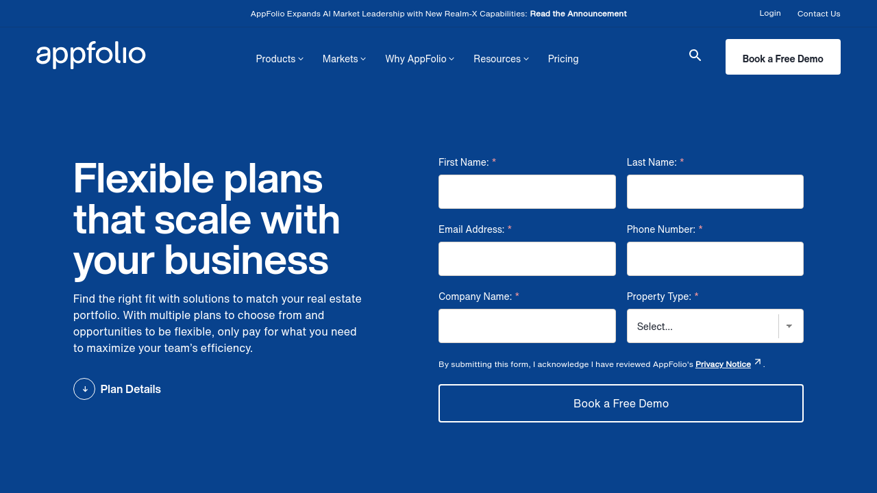 AppFolio Property Manager